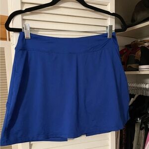 Blue Athletic Tennis Skort